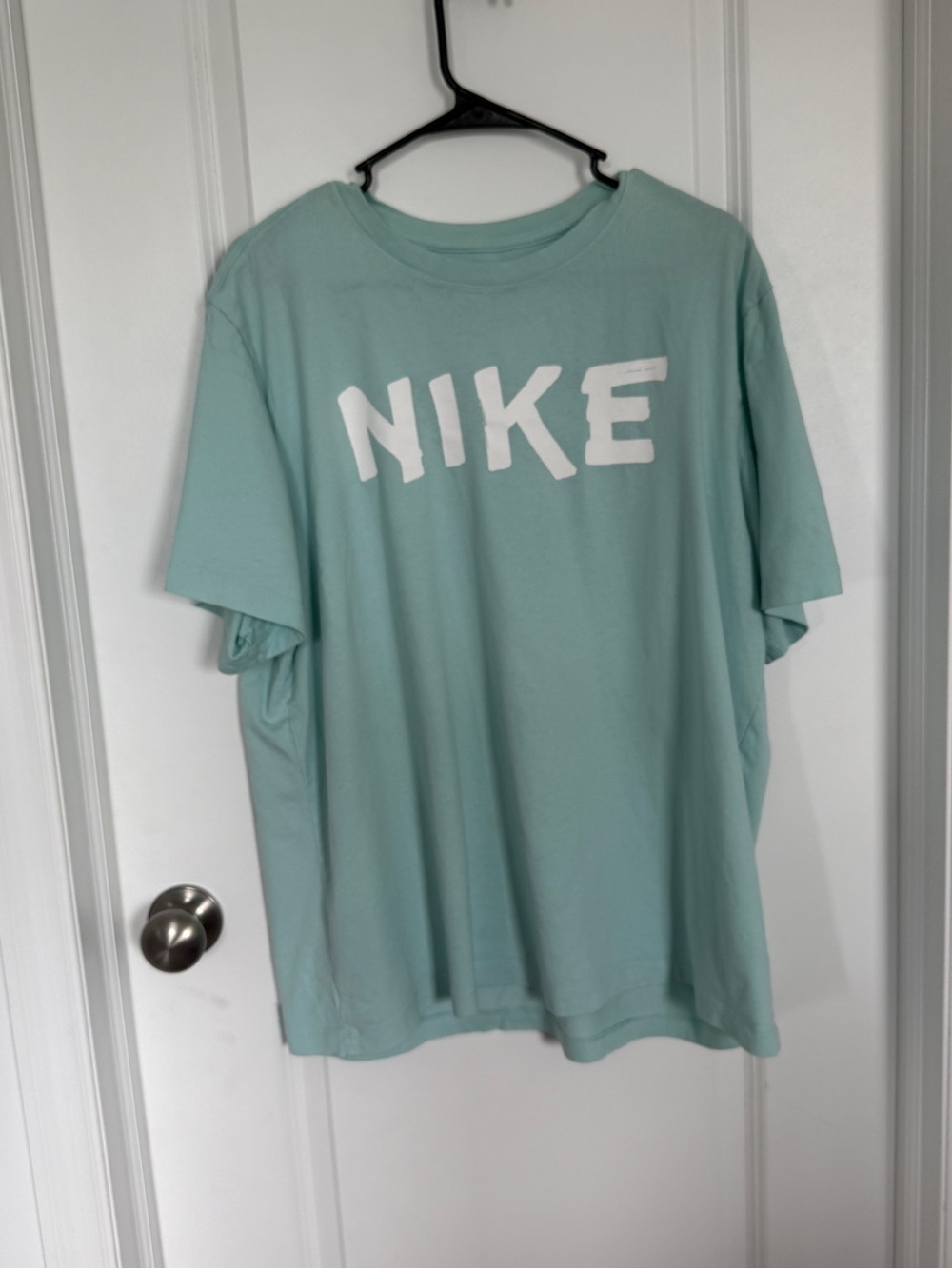 Nike Mint Short Sleeve Tee with White Logo